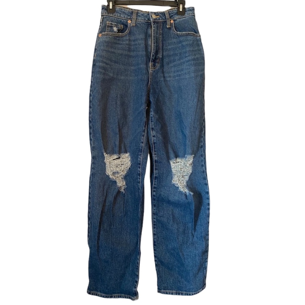 Wild Fable HIGHEST Rise Distressed Baggy Jeans